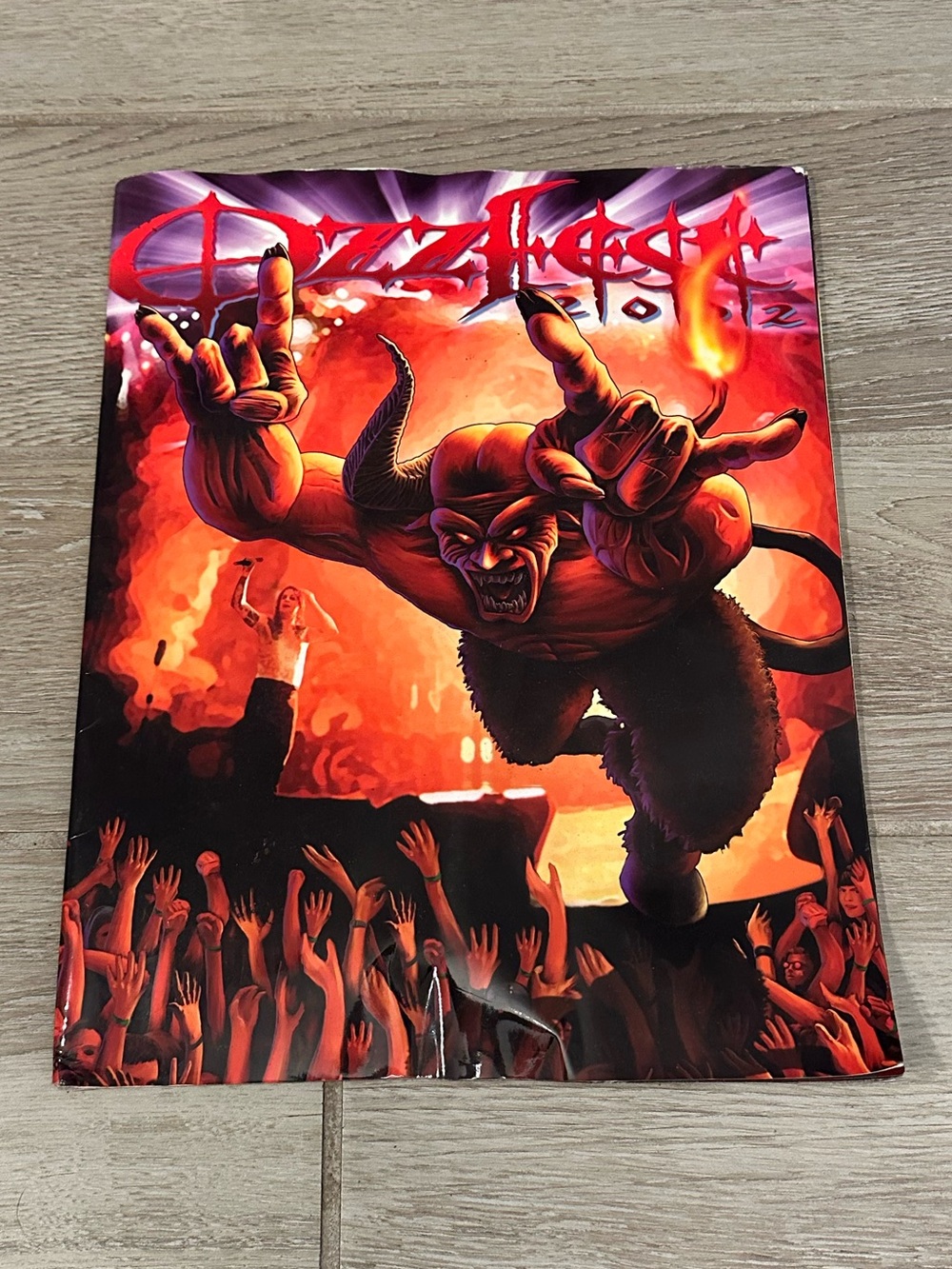VTG 2002 Ozzfest Tour Program Book